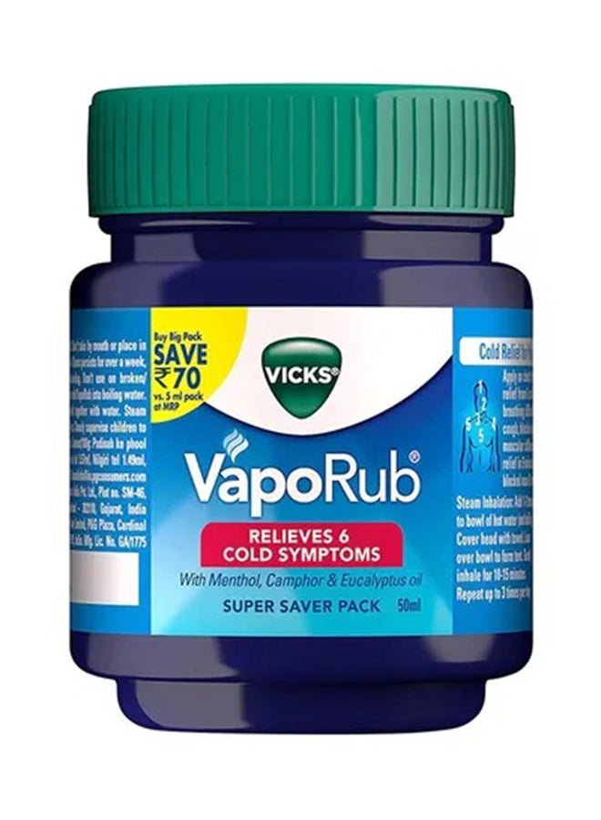 Vicks Vaporub Cold Relief Ointment Super Saver Pack - 3souk.com