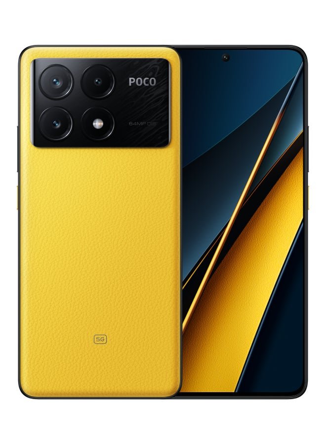 Xiaomi POCO X6 Pro 5G Dual SIM Yellow 12GB RAM 512GB 5G – Global ...