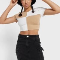 Ginger Colorblock Top