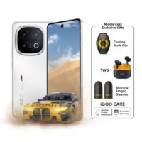 13 Dual SIM Legend White 16GB RAM 512GB 5G with Gifts iQOO Gaming Sleeves, Phone Cooler, TWS, 24 Months Warranty and 365 Days Screen Protection – Middle East Version