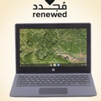 HP Renewed - Chromebook 11 G8 Laptop With 11.6-Inch HD Display,Celeron N4020/4th Gen/4GB RAM/32GB SSD/Chrome OS English Black