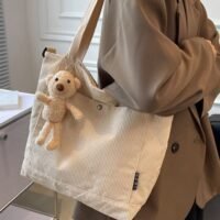 Women's Shoulder Tote Bag Handbag For Women Large Capacity Bucket Bag Fashionable Travel Messenger Shoulder Bag for Ladies Girls College Students