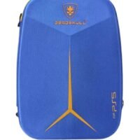 DEADSKULL GXM DeadSkull PS5 Carrying Backpack, Polyester & EPE Material, Canvas Shell, Dacron Lining, Shockproof, Dustproof, Blue