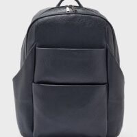 Robert Wood Premium Faux Leather Backpack
