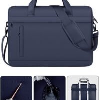 15.6 Inch Laptop Bag Lightweight Computer Bag Travel Business Handbag Briefcase Water Resistance Shoulder Messenger Bag CRossbody Bag for Men and Women Work Office