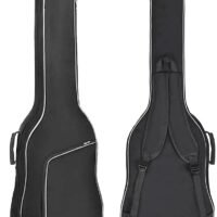 Mike Music 41/40inch Guitar Bag Gig Bag 0.4Inch 10mm Padding Backpack Padded Soft Guitar Case Black with Back Hanger Loop and Neck Strap 41 Guitar Bag