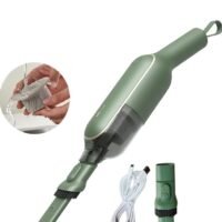 BEAR Portable Handheld Vacuum Cleaner,5000Pa Strong Cyclone Suction Household Handheld, Wireless Mini Vacuum Cleaners, Rechargeable Hoover for Home, Cars, and Pet