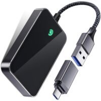 Generic CarPlay Wireless Adapter  -Wireless CarPlay  Adapter Stable Fast Connection for Convert Factory Wired to Wireless CarPlay Dongle Cars for iPhone - No Latency from iOS 10+