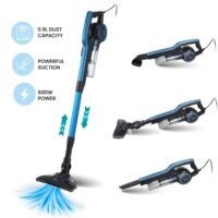 Corded Stick & Handheld Vacuum Cleaner | Powerful Motor with 0.9L Dust Bag Capacity | Transparent Dust Cup for Easy Check | Lightweight Body & Low Noise 0.9 L 600 W SVC-9032 Blue