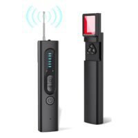 Generic Hidden Camera Detectors, Camera Detector, Bug and Hidden Camera Detector, Anti Spy RF Signal Scanner, Wireless Rechargeable for Home, Office, Travel, Hotel, 6 Levels Sensitivity 4 Modes, 34H Work