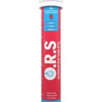ORS Ors Hydration Tablets With Electrolytes, Strawberry Flavor - 24 Count Pack