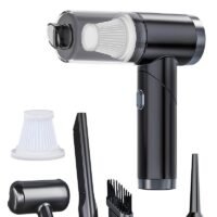 HouDeOS Car Vacuum Dual Use Blow Cleaner Handheld Auto Vaccum Cleaner Blower