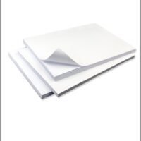 ZCM-HAPPY 100 Sheets A4 High Glossy Sticky Photo Graphic Waterproof Paper