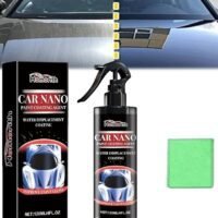Homonth Nano Car Spray, Nano Car Scratch Removal Spray, Car Protective Paint Spray, High Protection Fast Coated Car Nano Spray, 3-in-1 High Protection Spray, High Protection Car Spray 120ML