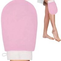 Generic Exfoliating Glove Dead Skin Remover - Korean Body Scrubber Exfoliator, Deep Mitt for Body, Stimulates Blood Flow Youthful Glow, Helps with Keratosis Pilaris KP (1pc)