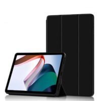 HEXABEX Case For Xiaomi Redmi Pad 10.61" 2022 Folio Flip Stand Tablet Cover for Redmi Pad 10.61 Inch Case TPU Soft Shell Sleep Wake Up Black