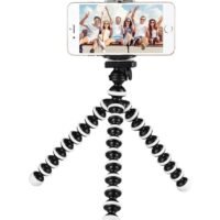Bills Flexibile Tripod Phone Holder, Tripod for iPhone, Camera Stand Holder, Mini Travel Tripod Stand, Phone Tripod for Video Recording, Compatible with iPhone 14, DSLR Camera and all Phones