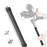 Generic Professional Stabilizer Extension Pole Stick Rod Monopod Carbon Fiber with 1/4 Inch Screw 35cm Long Compatible with DJI Ronin-S Zhiyun Crane 2/3 Feiyu AK4000/ AK2000 Moza Air 2