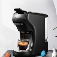 HiBREW Coffee Machine  4in1 Multiple Hot/Cold Brew Capsule Espresso Maker For Nespresso Dolce Gusto Ground Coffee K cup H1A