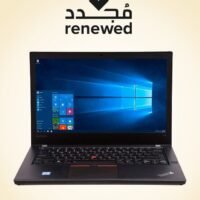 Lenovo Renewed - ThinkPad T470 Laptop With 14-Inch Display,Intel Corei5 Processor/6th Gen/8GB RAM/256GB SSD/Intel HD Graphics Black