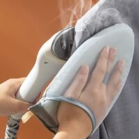 Generic Garment Steamer Ironing Glove, Waterproof Anti Steam Mitt with Finger Loop, Complete Care Protective Garment Steaming Mitt, Heat Resistant Gloves for Clothes Steamers (Large)