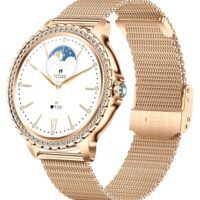 RollsTimi Women's Smartwatch 1.3 Inch Sports SmartWatch with Bluetooth Calling Fitness Tracker Sleep Heart Rate Monitor Smart Watch for Android iOS Pedometer