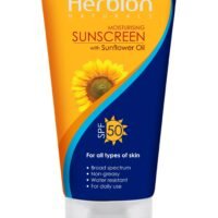 Herbion Naturals Herbion Naturals Sunscreen with Sunflower Oil, SPF 50, for All Types of Skin 100 ml, Broad Spectrum, Non greasy, Lightweight, Water Resistant