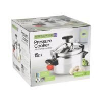 Pressure Cooker Aluminium Alloy 15L Three Ply Base Multi Safety Device