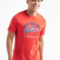 New England Print Crew Neck T-Shirt
