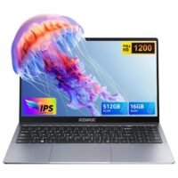 ACEMAGIC Laptop Acemagic 16 inch FHD Display, LPDDR5 1*16GB RAM M.2 2280 NGFF 512GB SSD with Intel 12th Gen Alder Lake N97(4C/4T, Up to 3.6GHz) Support WiFi, BT5.0, 1MP Webcam, 3*USB3.2, Type-C, Windows 11 system