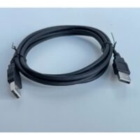 Generic 2 Meter USB Male to Male Cable USB A to A Cables USB 2.0 Cord High Speed Transfer Cable USB use with Laptop desktop fan External Hard Drive