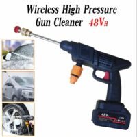 HEXABEX 48vf High Pressure Washer, Car Washing Machine, Cordless Portable Electric Water High Pressure Washer Gun, Used for Floor Cleaning of Car Washes and Garden Watering