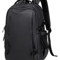 ARCTIC HUNTER Travel Backpack 15.6 Inch Laptop Backpack For Men Lightweight Water Resistant Business Travel Laptop Bag Computer Bag Purse for Commuting College For Men & Women B00530 Black