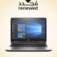 HP Renewed - ProBook 640 G3 Laptop With 14-Inch Full HD Display,Core i3/Dual Core/7th Gen/8GB RAM/256GB SSD/Windows 10/Intel HD Graphics English Black
