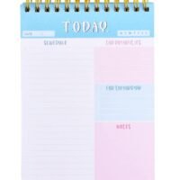 SYOSI To Do List Notepad Weekly Agenda Planning Pad Office Supplies Checklist Productivity Note Pad for Work and Personal Organized