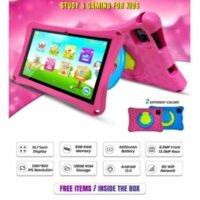 Oteeto K10 Kid's 5G WI-FI Android Tablet 8" Display, 8GB RAM, 256GB Storage, 6000mAh Battery, 13MP Camera - Blue