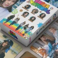 Generic NEWJEANS 55Pcs K-POP LOMO Cards Set Supernatural Album cards Mini PhotoCards 2024 K-POP Members Collectors 2025 Poster PhotoAlbum Fan merchandise GreetingCard