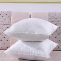 Maestro Maestro 2PCS Non Woven Cushion Hollow Fiber Polyester White 40x40cm