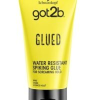 Schwarzkopf Schwarzkopf got2b Glued Spiking Glue Hair Gel, Water Resistant, Strong Hold for Up to 72 Hours, 150 ml,package may vary