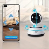 Generic Wireless Network IP Pet Home Camera Video Recording Motion Detection with Two-Way Audio and Night Vision Pet Camera for Home Indoor Use