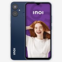 INOI A63, 4G LTE, 3GB RAM + 64GB, 6.5 IPS HD+ Display, Dual Camera, Finger Print Sensor, Night Blue, Middle East Version