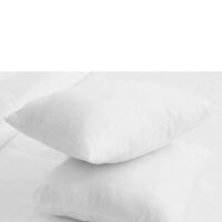 Maestro Maestro Cushion Filler 144 TC Cotton Outer Fabric, 400 grams with Microfiber filling, Size: 45 x 45, White
