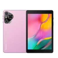 Telzeal Telzeal P800 Tablet 8 Inch Android 12 Tablet with Dual SIM 6GB RAM 256GB ROM 5G WiFi 5000mAh Battery and Wireless Keyboard Pink