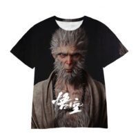 Generic Black Myth Wukong Game Quick Drying Short Sleeved T-shirt for Men And Women