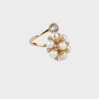 Ella Limited Edition Cz Pearl Ring