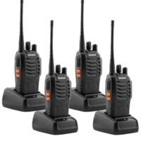 Baofeng Portable FM Handheld 5W Two Way Radio 4pc