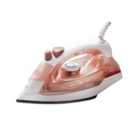 Electric Steam Iron Box - Non-Stick Coated Soleplate, 360-Degree Swivel Cord, Water Spray Function, Vertical & Horizontal Steaming, Variable Steam Control, , Pilot Lamp, Five Temperature Settings 1.45 kg 1300 W IBS 401 Multicolour
