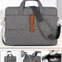 Laptop Bag Lightweight Computer Bag Travel Business Briefcase Water Resistance Shoulder Messenger Bag Crossbody Bag for Men and Women Work Office
