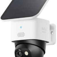 eufy eufy Security SoloCam S340, Solar Security Camera, Wireless Outdoor Camera, 360° Pan & Tilt Surveillance, No Blind Spots, 2.4 GHz Wi-Fi, No Monthly Fee, HomeBase S380 Compatible