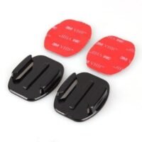Generic 2-Piece Flat Mount Set With 3M VHB Adhesive For GoPro Hero